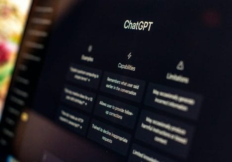 a close up of a computer screen with a menu on it